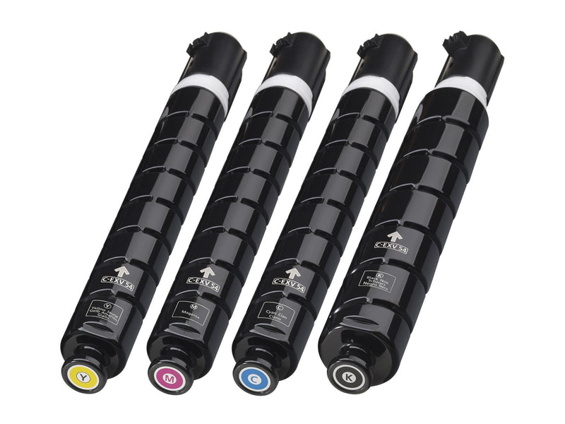 Canon Original Toner C-EXV54 4er-Set schwarz, cyan, magenta, gelb (OP1394C002)
