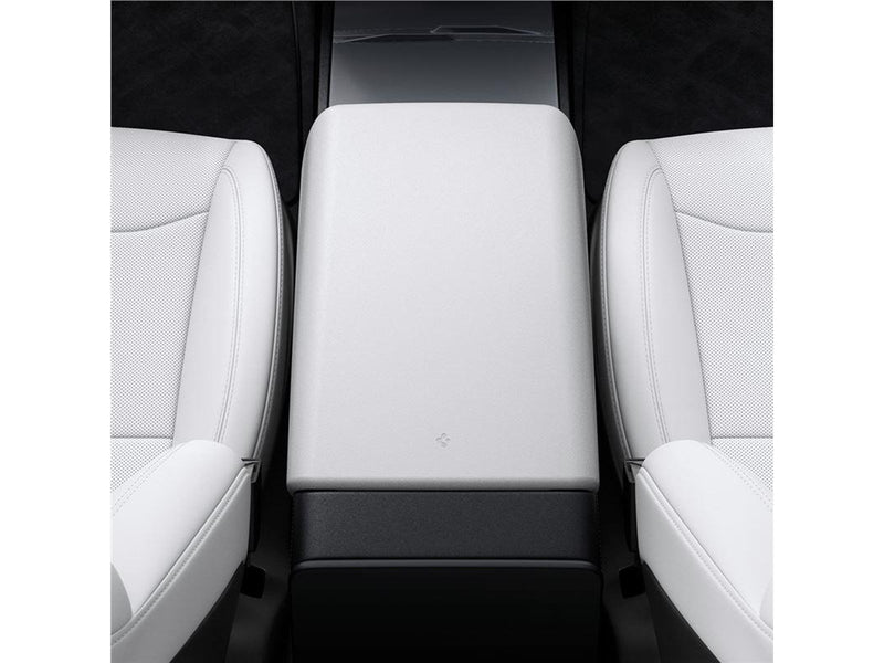 Spigen Tesla Armrest Cover white - Tesla Model 3 2024