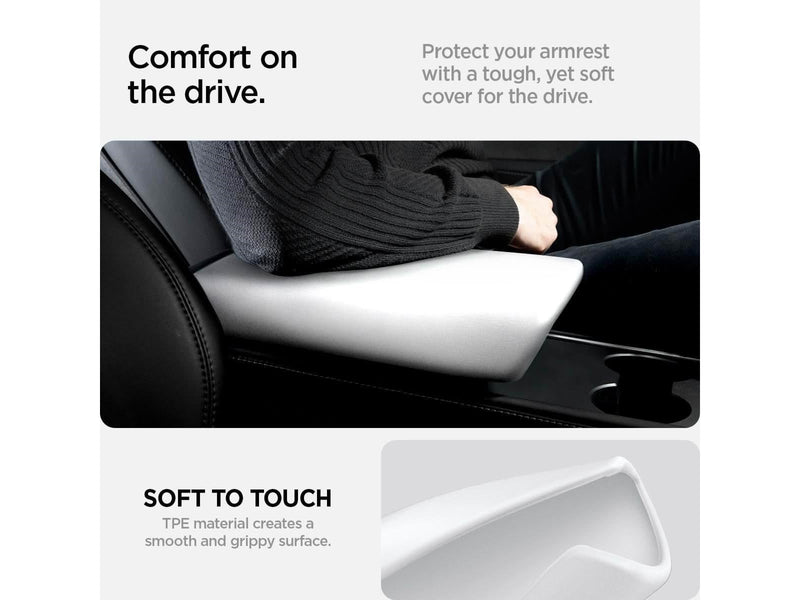 Spigen Tesla Armrest Cushion white - Tesla Model Y/3