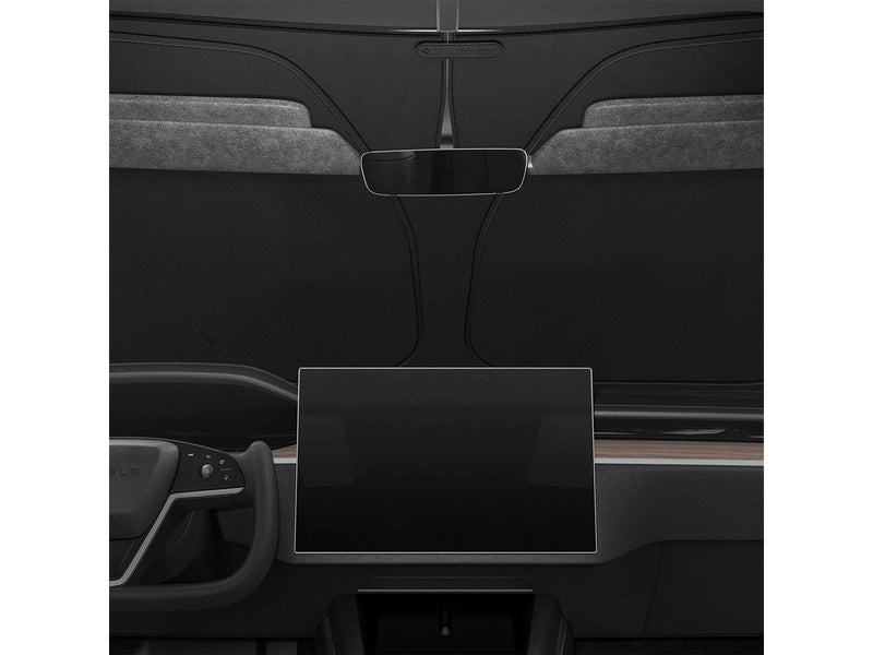 Spigen Tesla Car Front Windshield Sunshade black - Tesla Model X