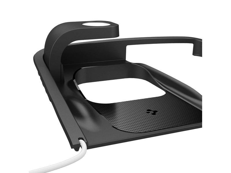 Spigen Tesla 3 in 1 Wireless Charging Hub Mount black - Tesla Model Y/3