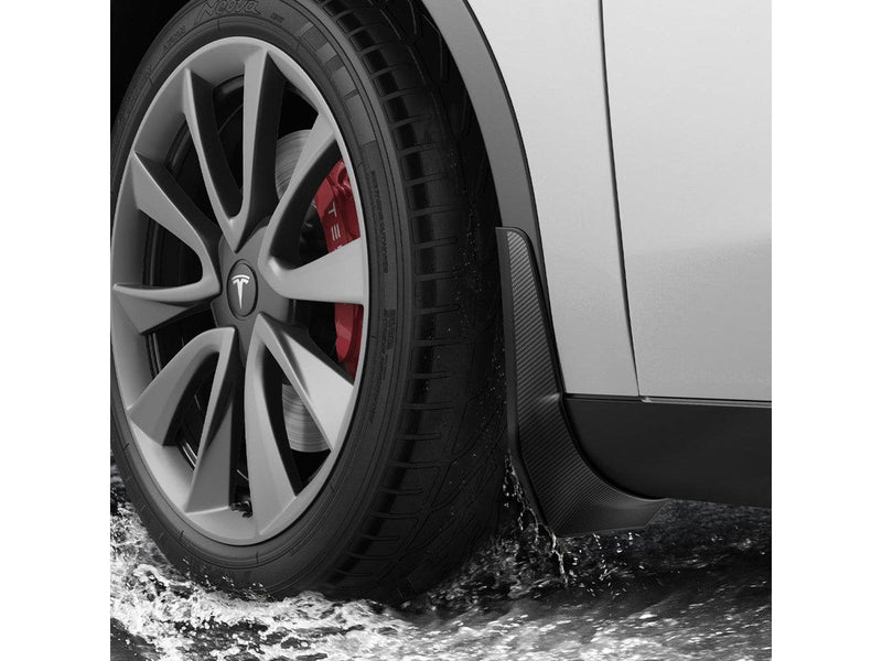 Spigen Tesla Mud Flaps black - Tesla Model Y