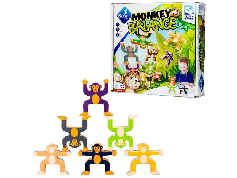 Clown Games - Monkey Balance Balance game (EN)