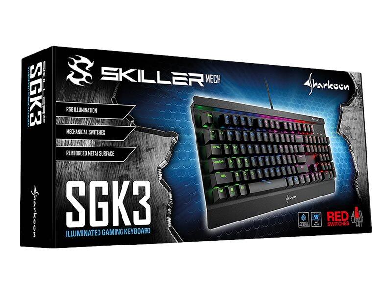 Sharkoon Skiller MECH SGK3 Gaming Tastatur