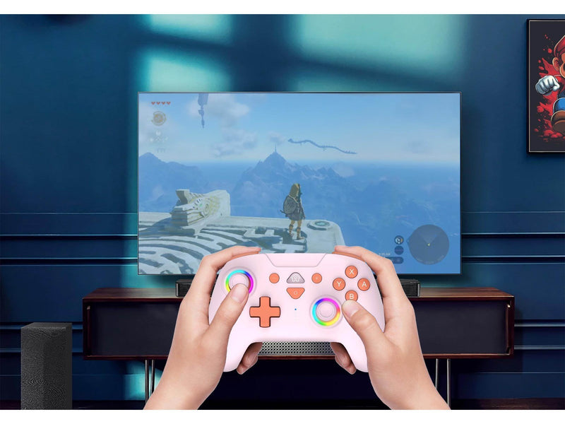 Subsonic LED - Sweetie Pink - Wireless Controller - Nintendo Switch