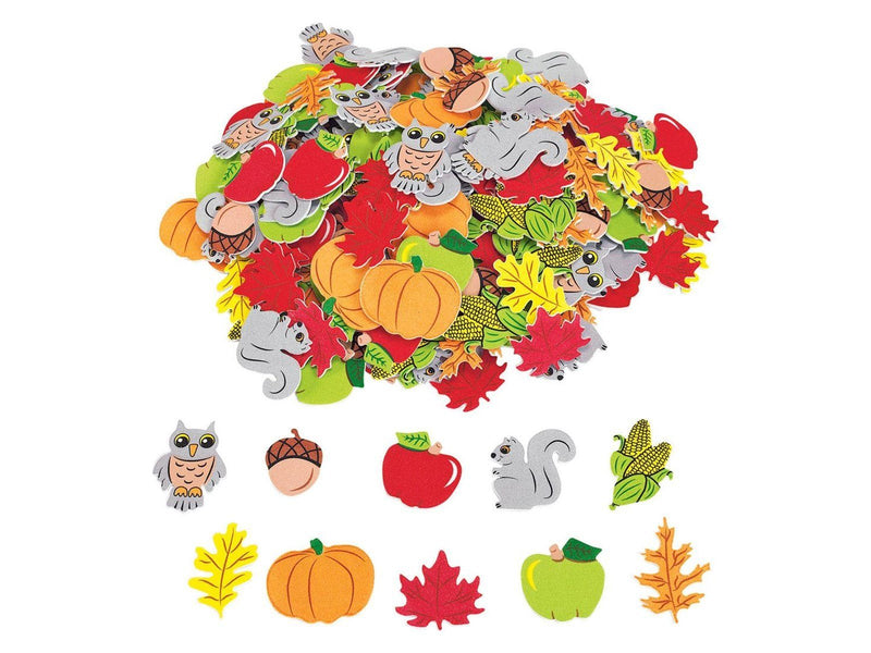 Colorations - Self-adhesive Foam Stickers Autumn 300 pcs.
