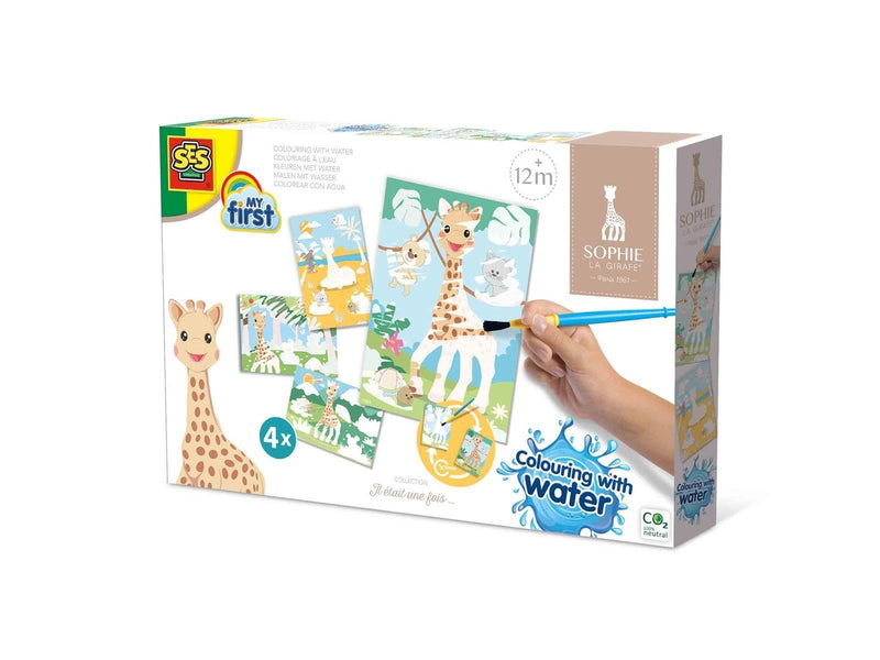 SES Creative My First - Sophie la girafe - Colouring with Water