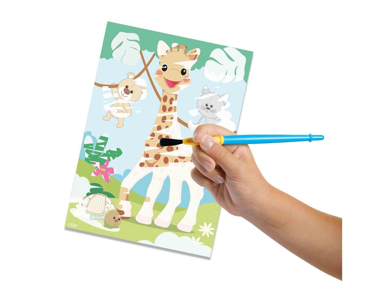SES Creative My First - Sophie la girafe - Colouring with Water