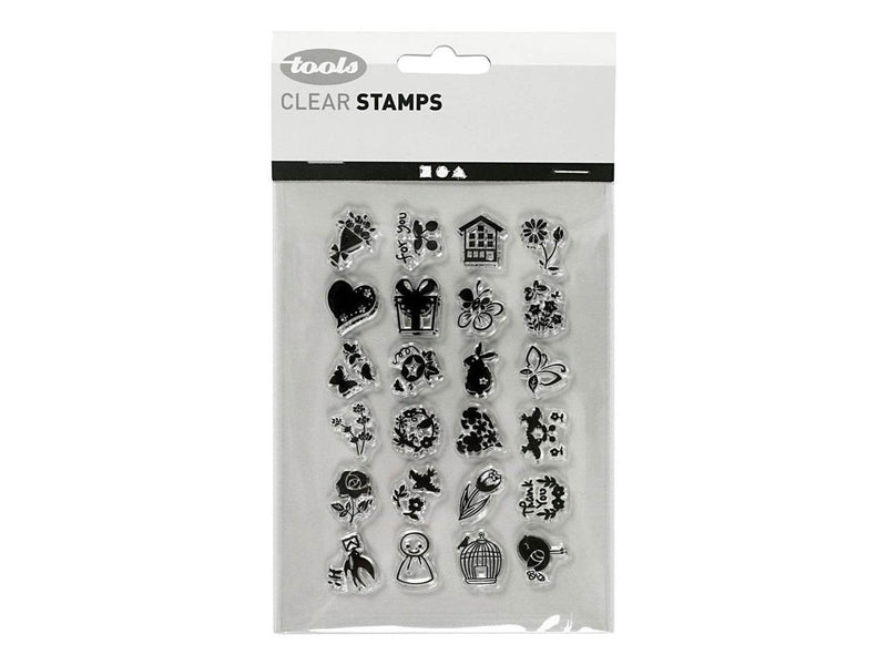 Creativ Company - Silicone Stamps Little Sweet Greetings 1 Sheet