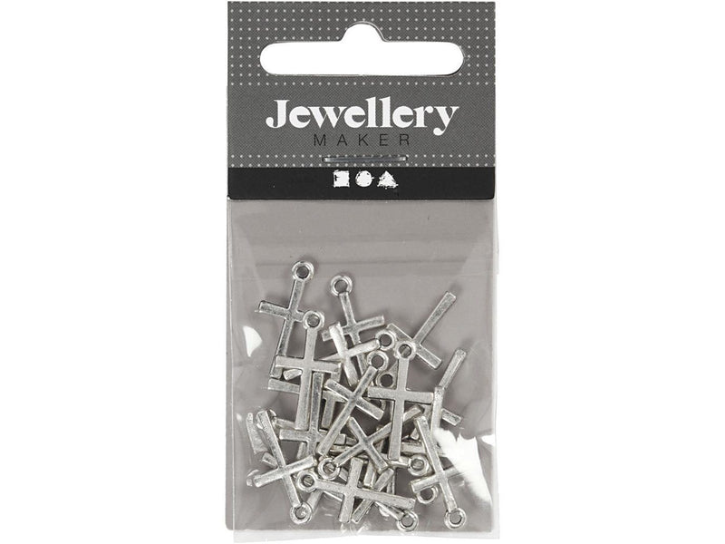Creativ Company - Pendant Silver plated 20 pcs.
