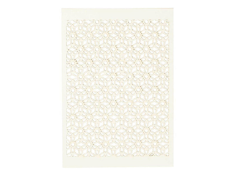 Creativ Company - Patterned cardboard Off-white 10 pcs.