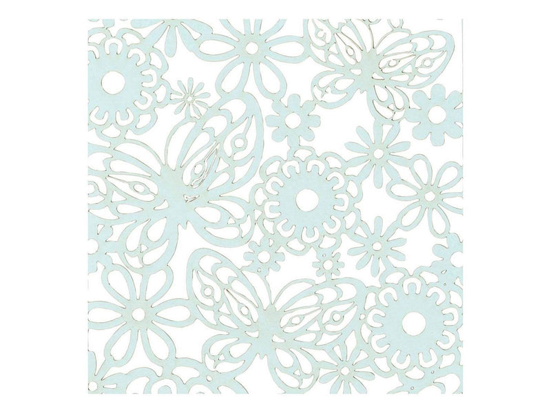 Creativ Company - Patterned cardboard Light blue 10 pcs.