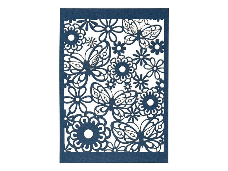 Creativ Company - Patterned cardboard Blue 10 pcs.