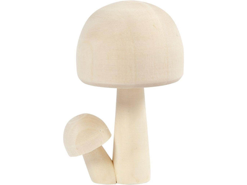 Creativ Company - Combined Wooden Mushrooms