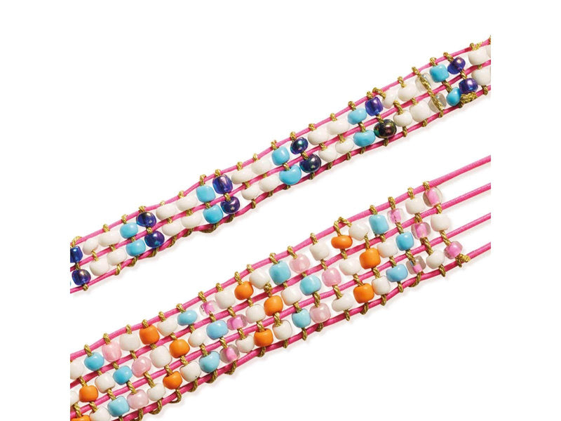SES Creative Glass Bead Bracelets