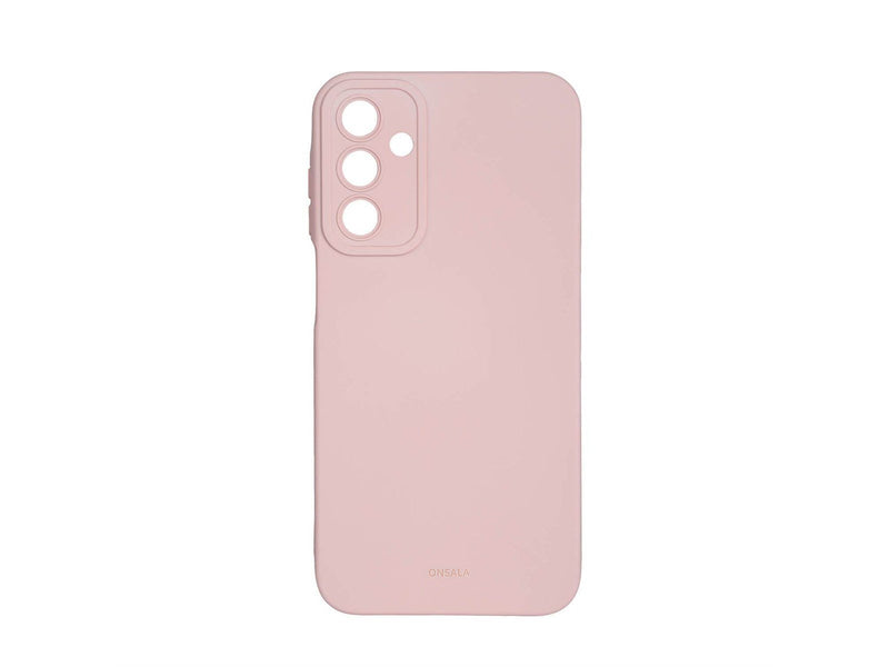 ONSALA Phone Case with Silicone Feel Chalk Pink - Samsung A16 4G/A16 5G
