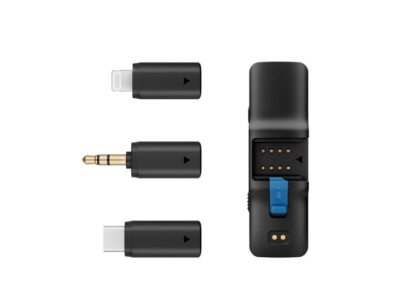 BOYA Microphone LINK V2.0 3.5mm Wireless X2 System Lightning USB-C