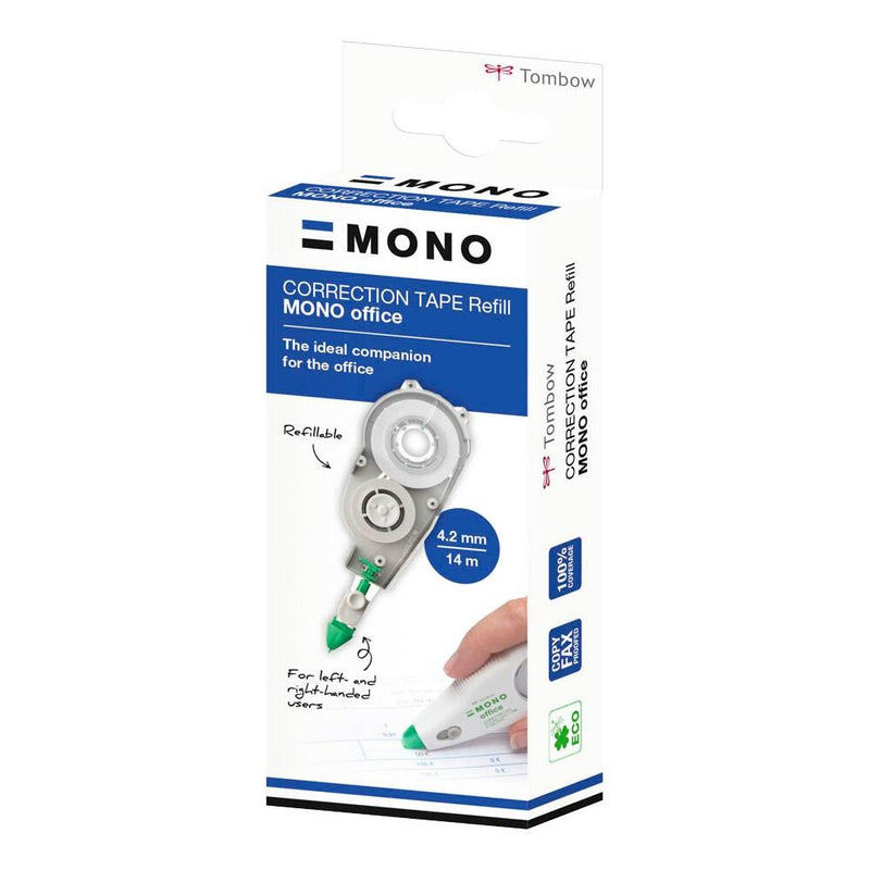 Tombow Nachfüllkassette für Korrekturroller MONO office 4.2 mm