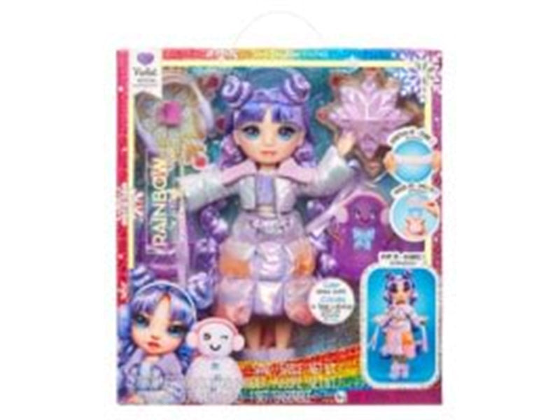 Rainbow High Winter Wonderland Doll- Purple