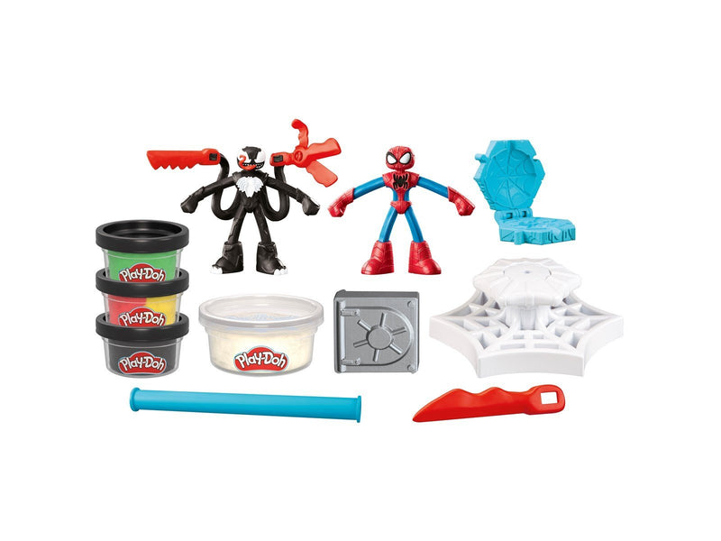 Hasbro Play-Doh Marvel Spider-Man Launch & Suce Battle