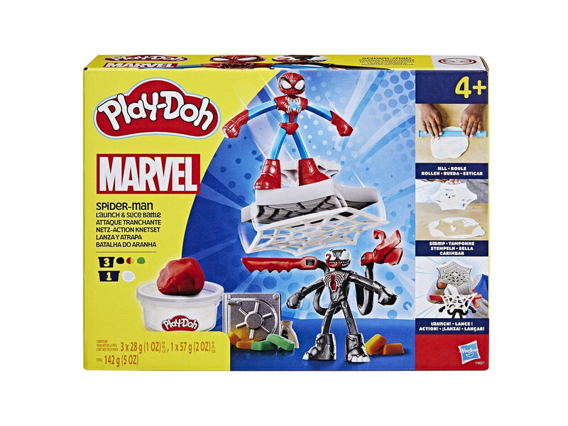 Hasbro Play-Doh Marvel Spider-Man Launch & Suce Battle