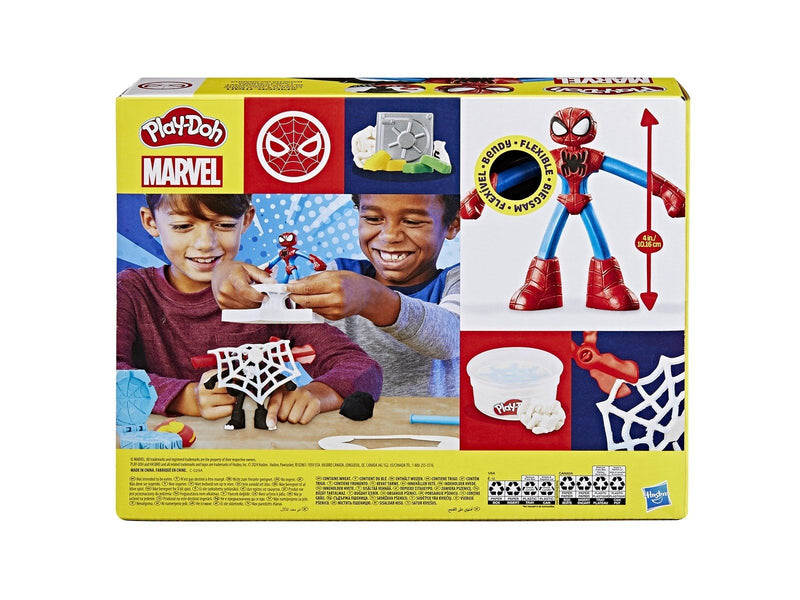 Hasbro Play-Doh Marvel Spider-Man Launch & Suce Battle
