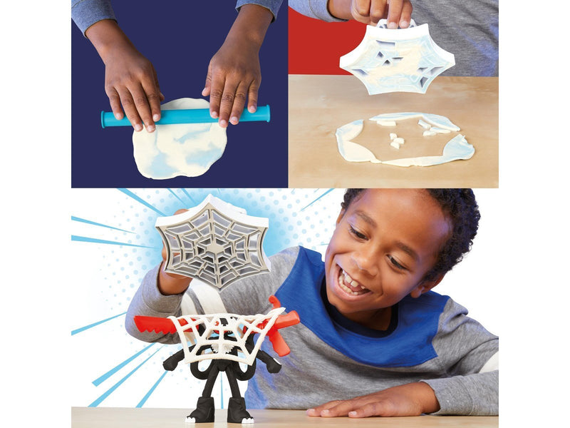 Hasbro Play-Doh Marvel Spider-Man Launch & Suce Battle
