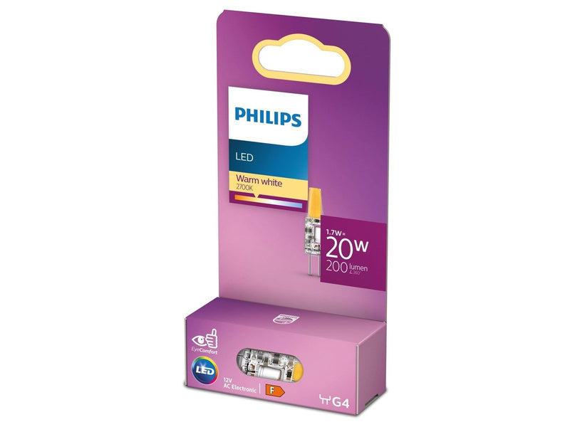 Philips LED-Lampe Spot 1.7W/827 (20W) G4