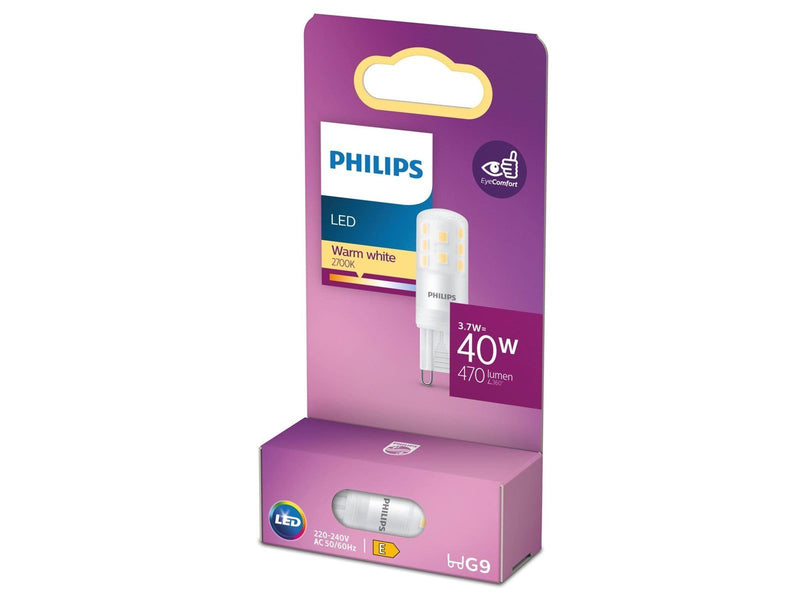 Philips LED-Lampe Spotlight 3.7W827 (40W) G9