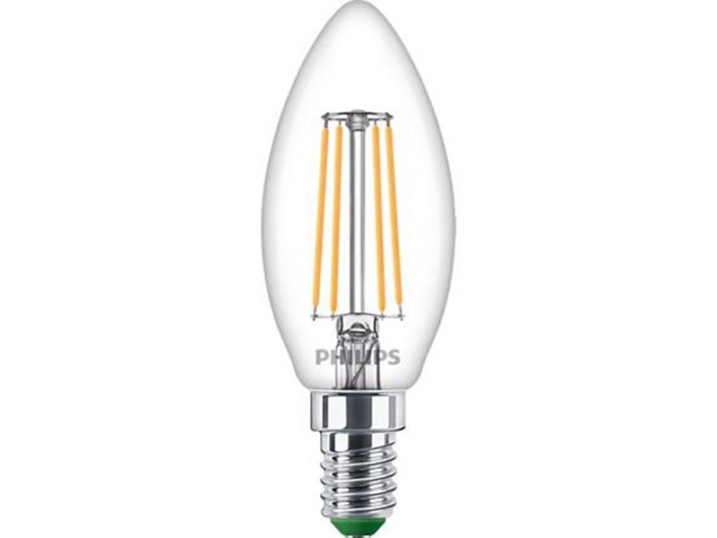 Philips LED-Lampe B35 Candle 2.3W827 (40W) clear E14