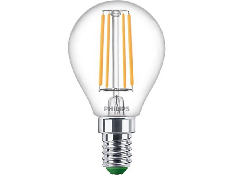 Philips LED-Lampe P45 Mini-ball 2.3W827 (40W) clear E14
