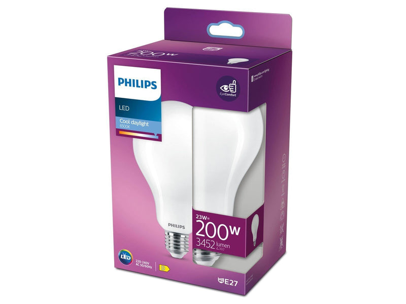 Philips LED-Lampe A95 Standard 23W/865 (200W) matte E27
