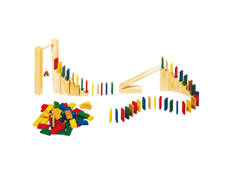 Goki - Domino Rally Wood 250pcs