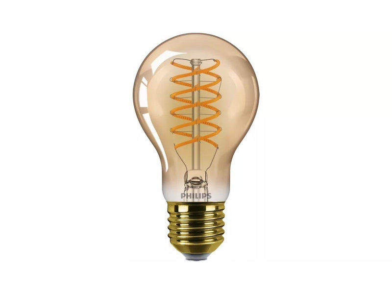 Philips LED-Lampe Filament A60 7W/827 (50W) SceneSwitch amber E27