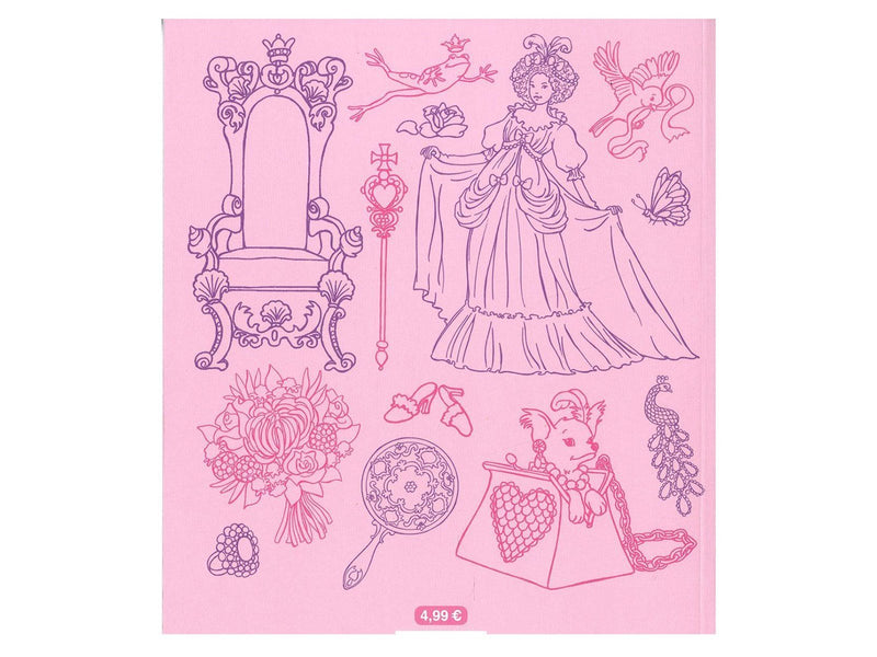 Deltas - The Beautiful Princess Coloring Book