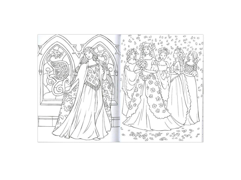 Deltas - The Beautiful Princess Coloring Book