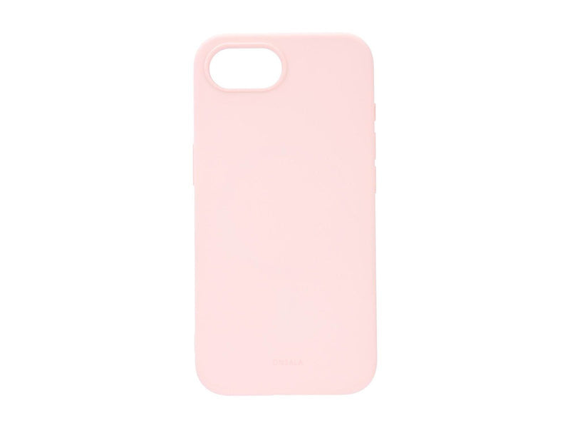 ONSALA Phone Case iPhone 16E Back Silicone Touch MagSerie Chalk Pink