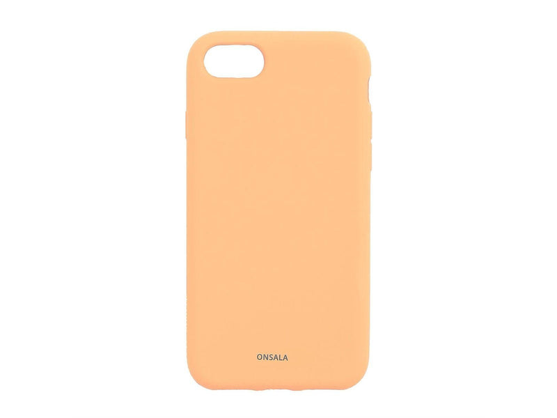 ONSALA Phone Case with Silicone Feel Apricot - iPhone 6/7/8/SE