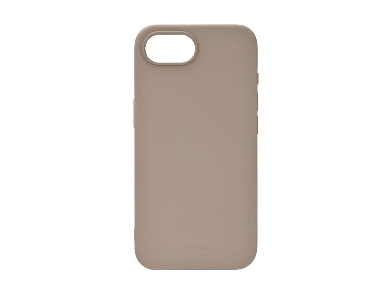 ONSALA Phone Case iPhone 16E Back Silicone Touch MagSerie Chalk Summer Sand