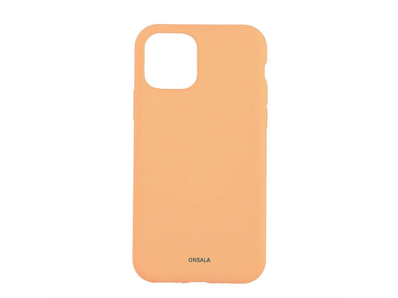 ONSALA Phone Case with Silicone Feel Apricot - iPhone 11/XR