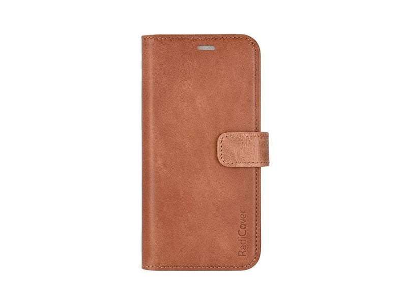Radicover Wallet Case Radiation Protection 2in1 Brown - iPhone 16 Pro