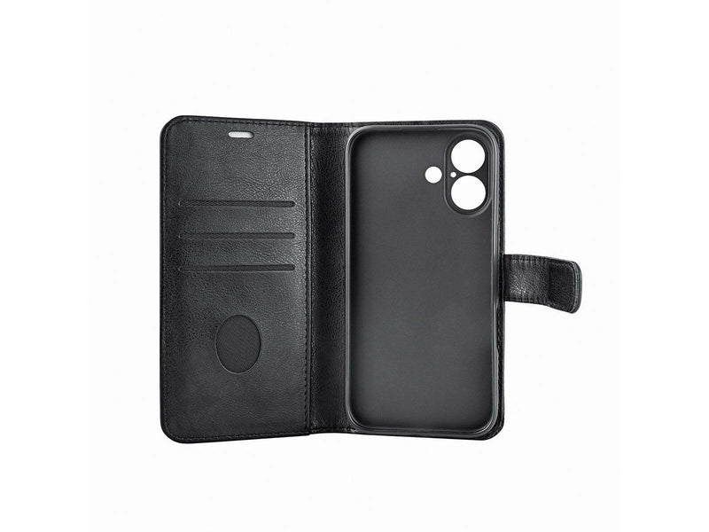Radicover Wallet Case Anti-Radiation 3 Card RFID Black - iPhone 16