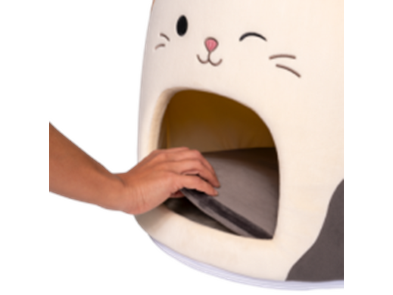 Squishmallows Pets Covered Pet Bed 50cm - Cam The Cat