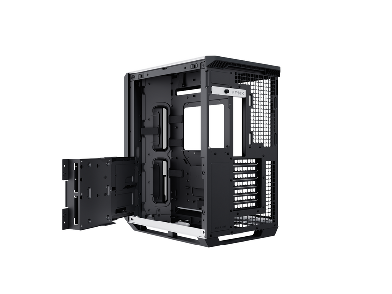 APNX V1 Black/White - Gehäuse - Miditower - Weiß
