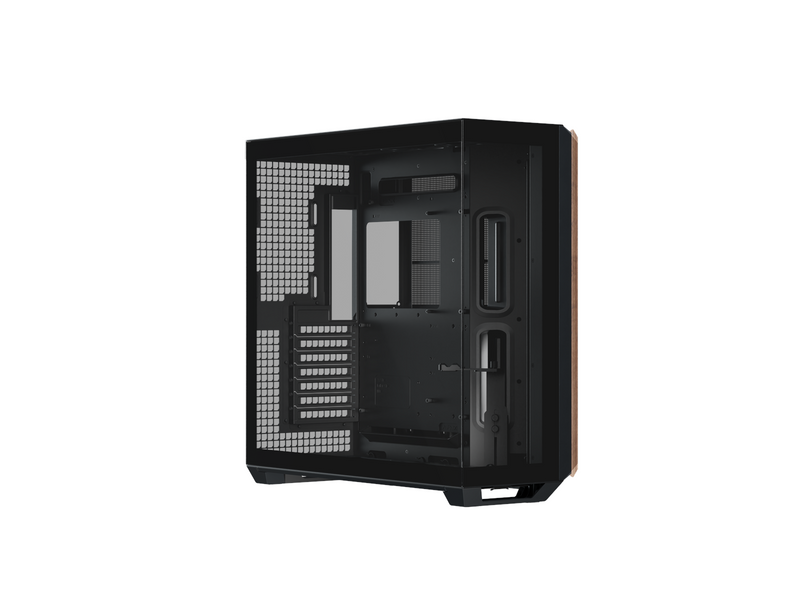 APNX V1 Black/Wood - Gehäuse - Miditower - Schwarz
