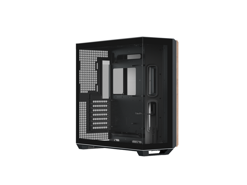 APNX V1 Black/White/Wood - Gehäuse - Miditower - Weiß