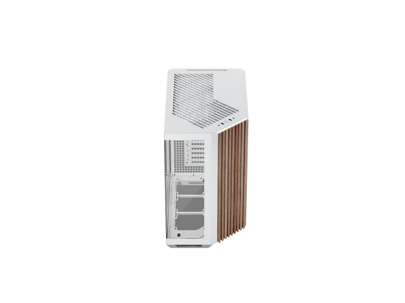 APNX V1 White/Wood - Gehäuse - Miditower - Weiß