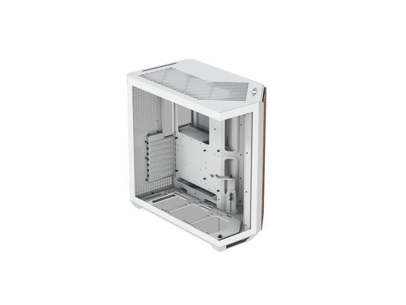 APNX V1 White/Wood - Gehäuse - Miditower - Weiß
