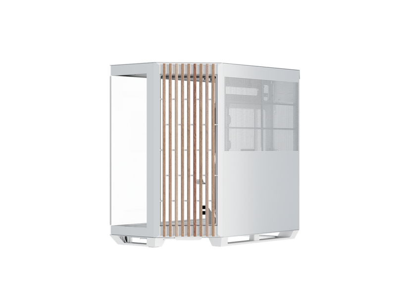 APNX V1 White/Wood - Gehäuse - Miditower - Weiß