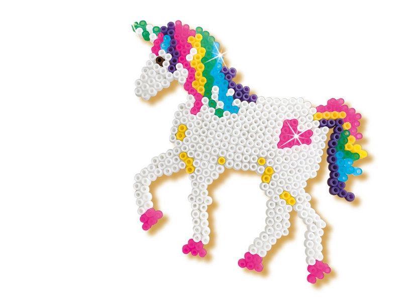 SES Creative Beedz Iron-on beads - Unicorns and princesses